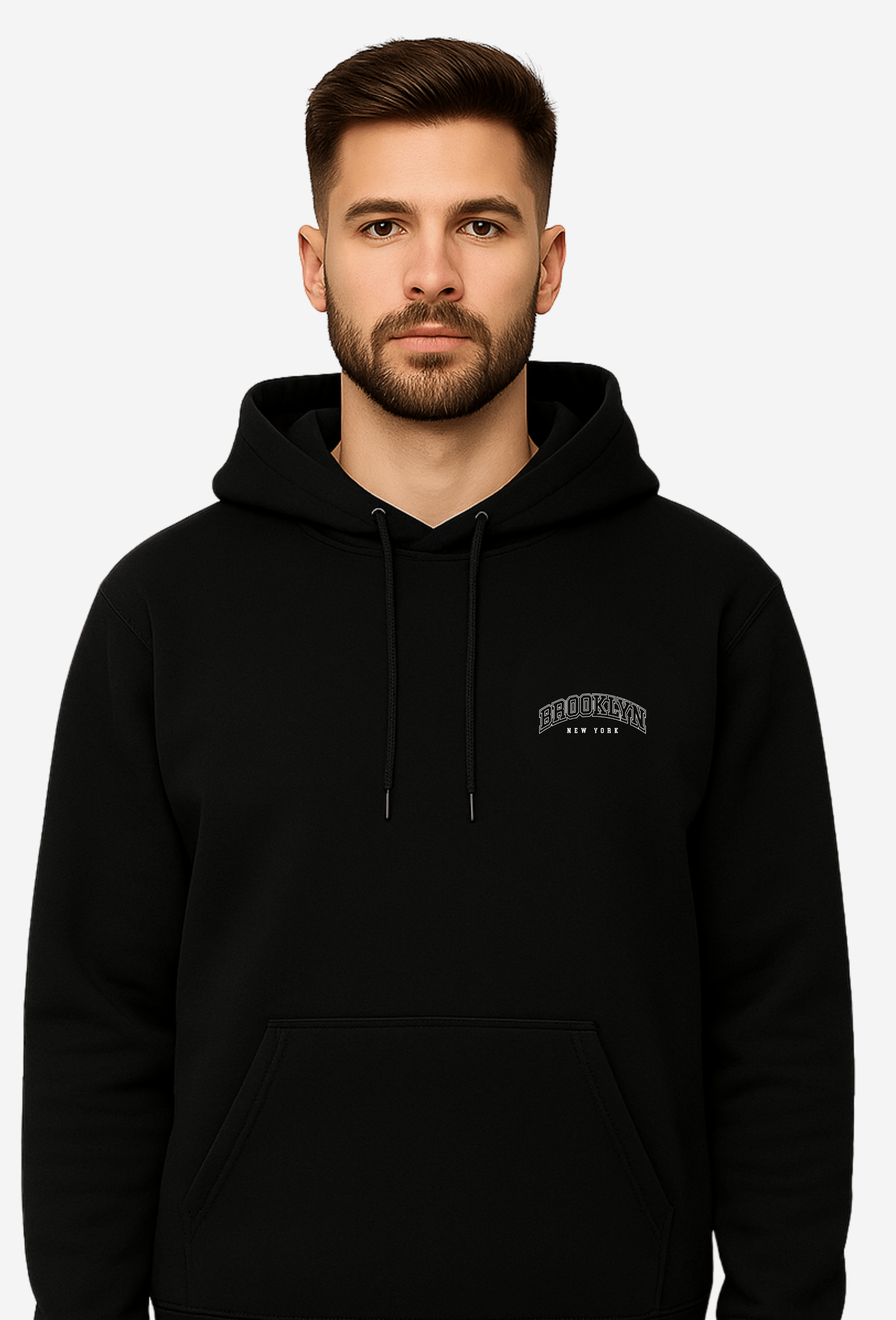 BROOKLYN STYLE - FLEECED HOODIE