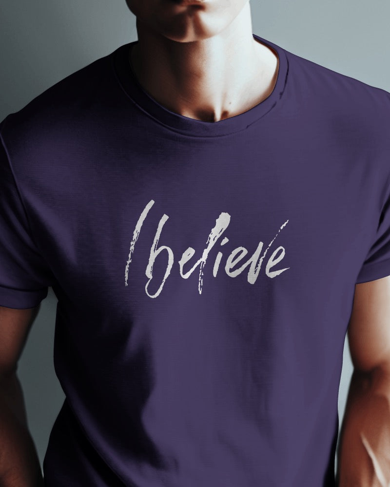 I Believe Unisex Classic Oversized T-shirt